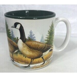 Vintage Winter Geese Mug 1995 Charles Pearson Potpourri Designs